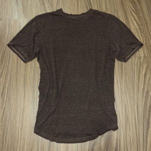 Overdyed Tri-Blend Scallop Crew T-Shirt
